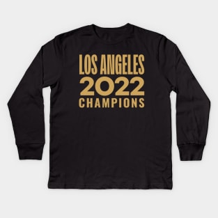 Los Angeleeees F.C 06 - champs Kids Long Sleeve T-Shirt